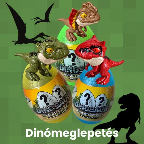 Dinótojás - Meglepetés dinófigurával