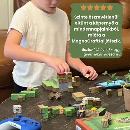 VÍZESÉS - 128 darabos mágneses STEM készségfejlesztő építőkészlet