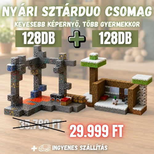 DUO Csomag - Bánya + Tél (256 darabos csomag)