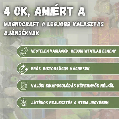 4 ok, amiért a gyerekek imádják a Dinókaland mágneses építőjátékot
