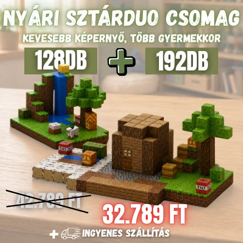 DUO Csomag - Vízesés + Kuckó (320 darabos csomag)