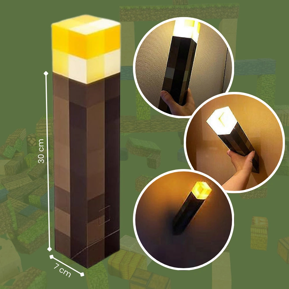 MagnoCraft - LED fáklya lámpa